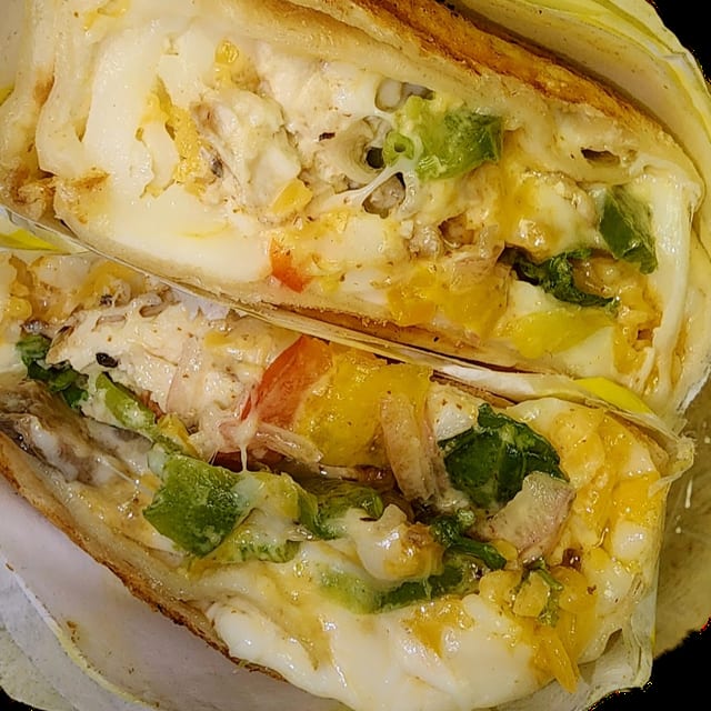 Chicken Philly Wrap.