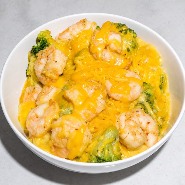 Shrimp & Broccoli Tater.