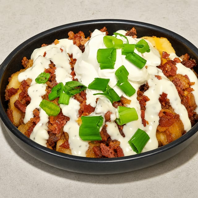 Chicken Bacon Ranch Tater.