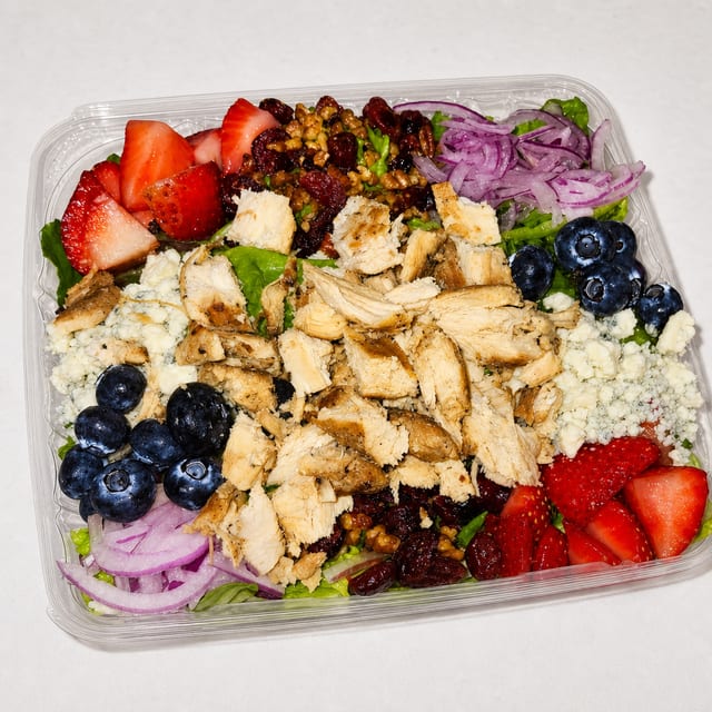 Mixed Berry Chick Salad.