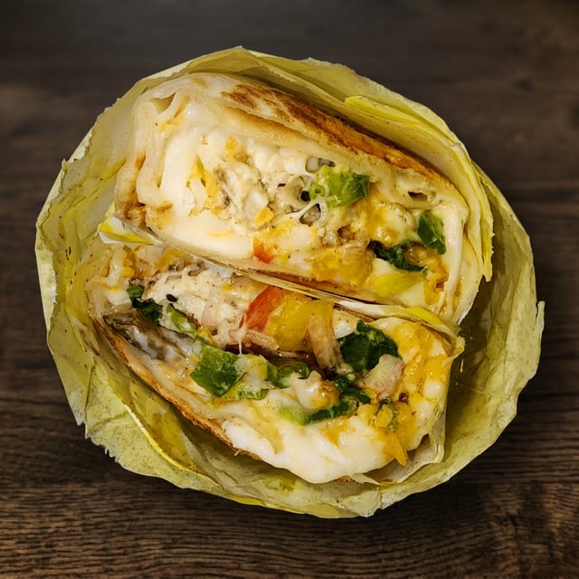 Chicken Philly Wrap.