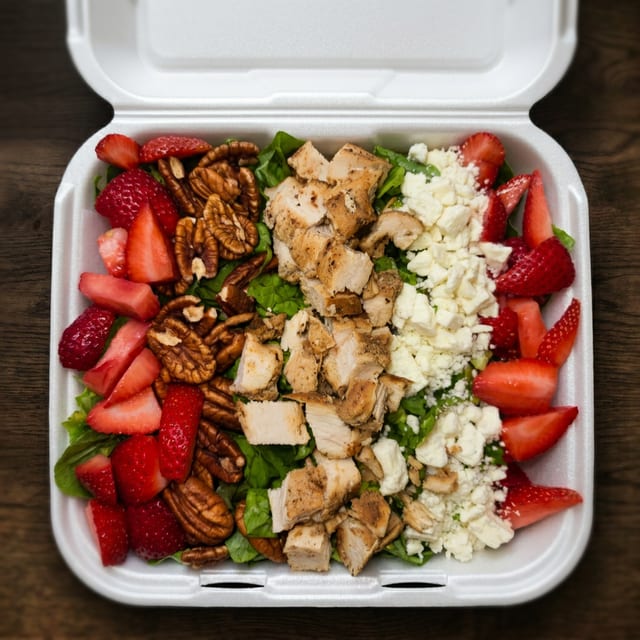 Spinaberry Salad.