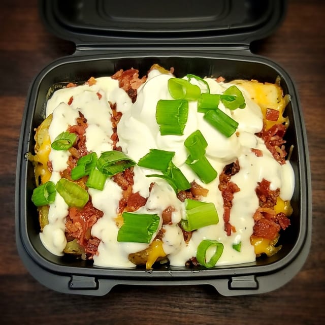 Chicken Bacon Ranch Tater.
